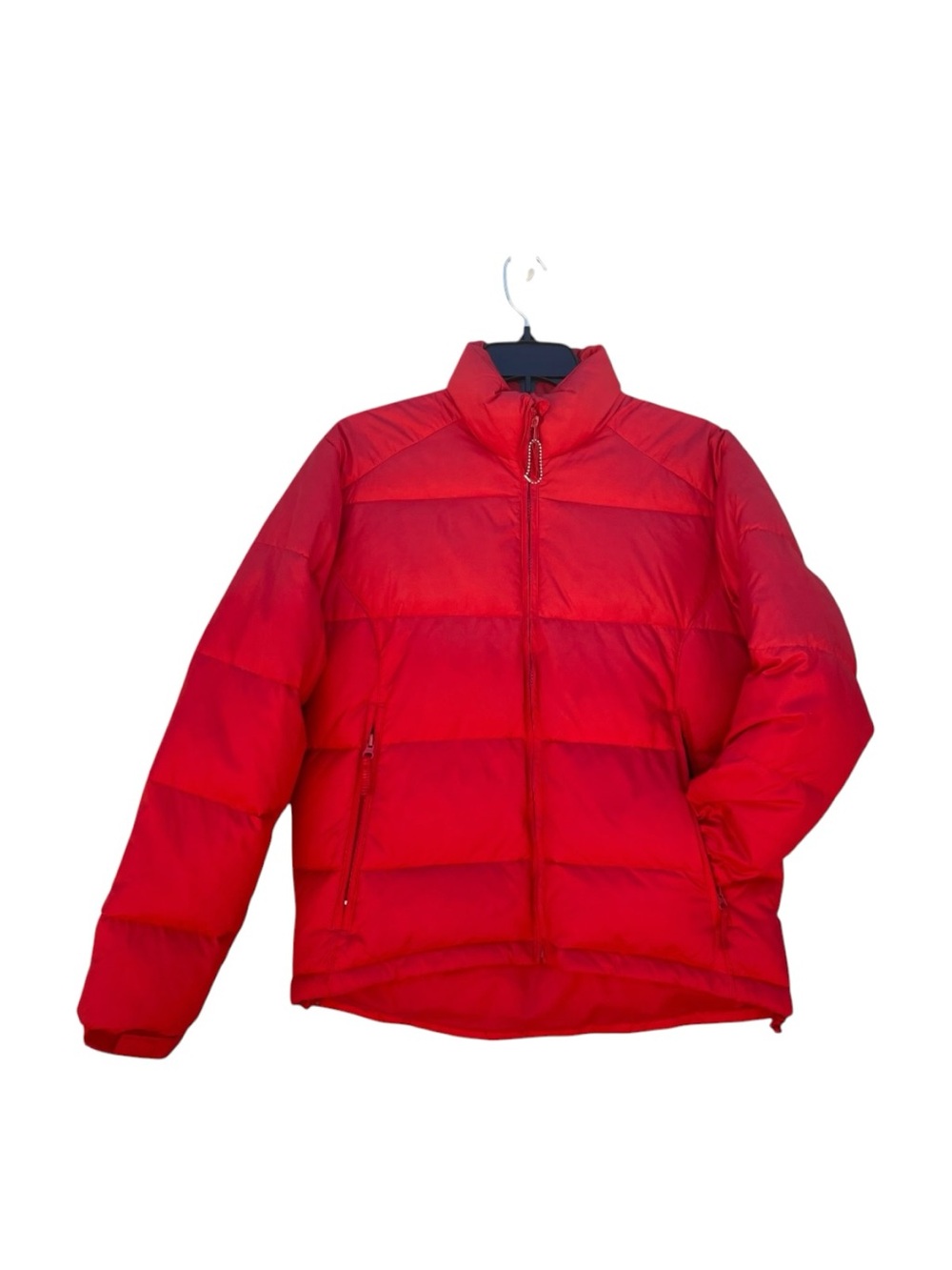 Steve & Barry’s Quilted Cherry Red Double Down Jacket Size Med